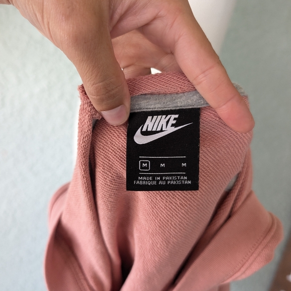 Nike lace up oversized hoodie women's size m - Picture 7 of 9